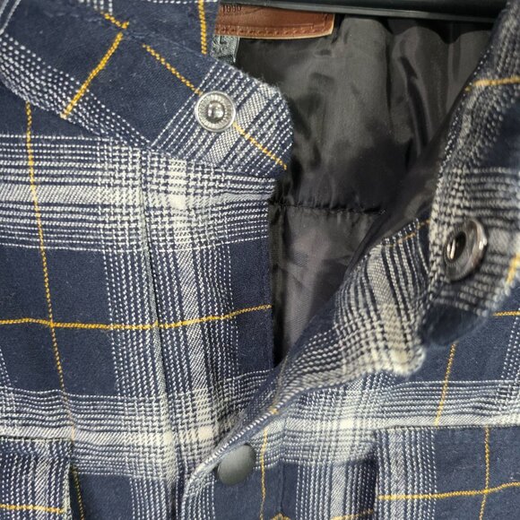 Mens Rugged Elements Plaid Insulated Flannel Shirt Jacket Button Up Size XXL - Picture 4 of 8